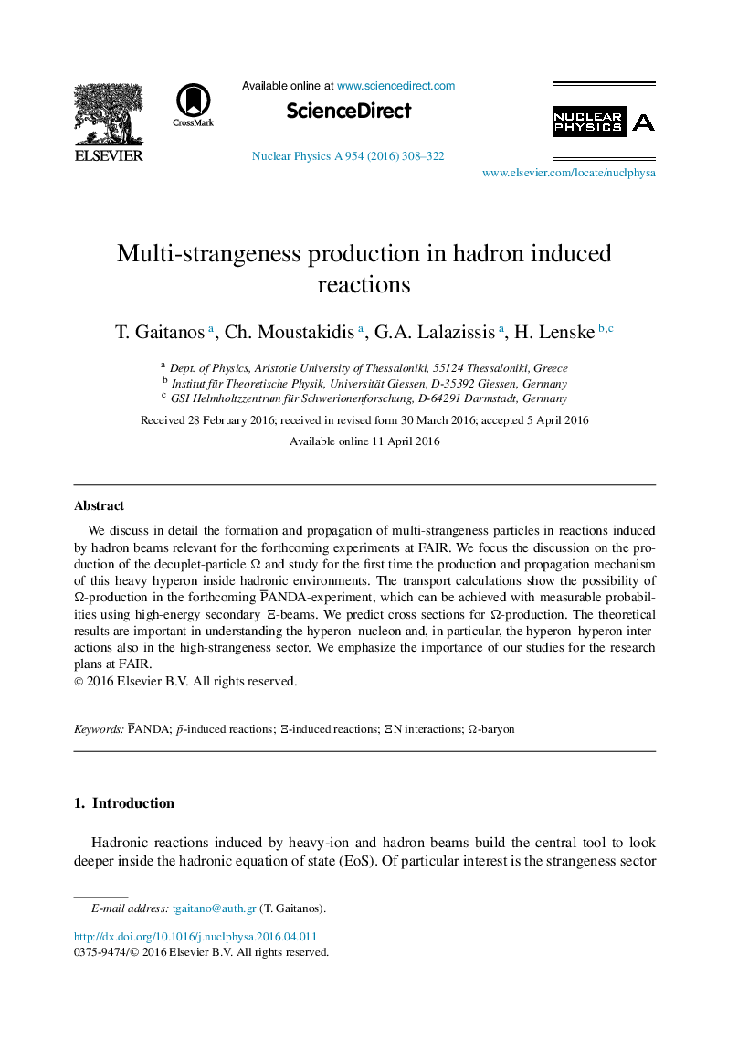 Multi-strangeness production in hadron induced reactions