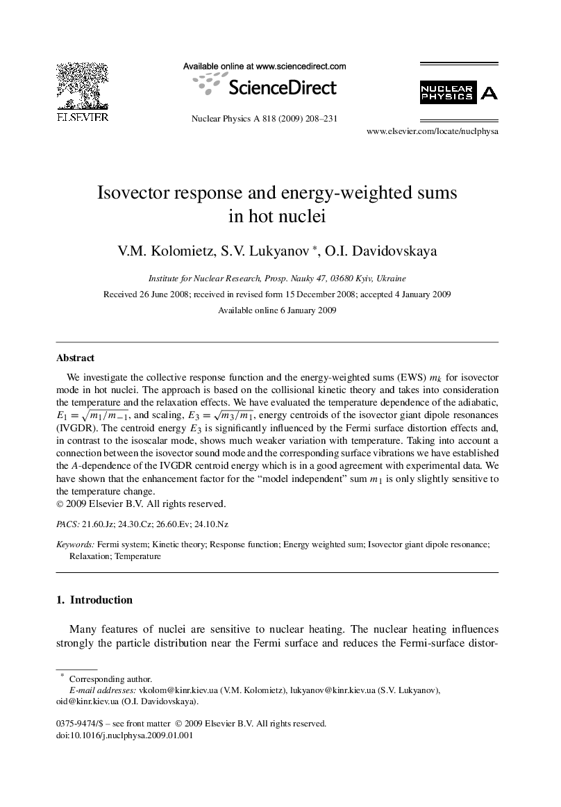 Isovector response and energy-weighted sums in hot nuclei