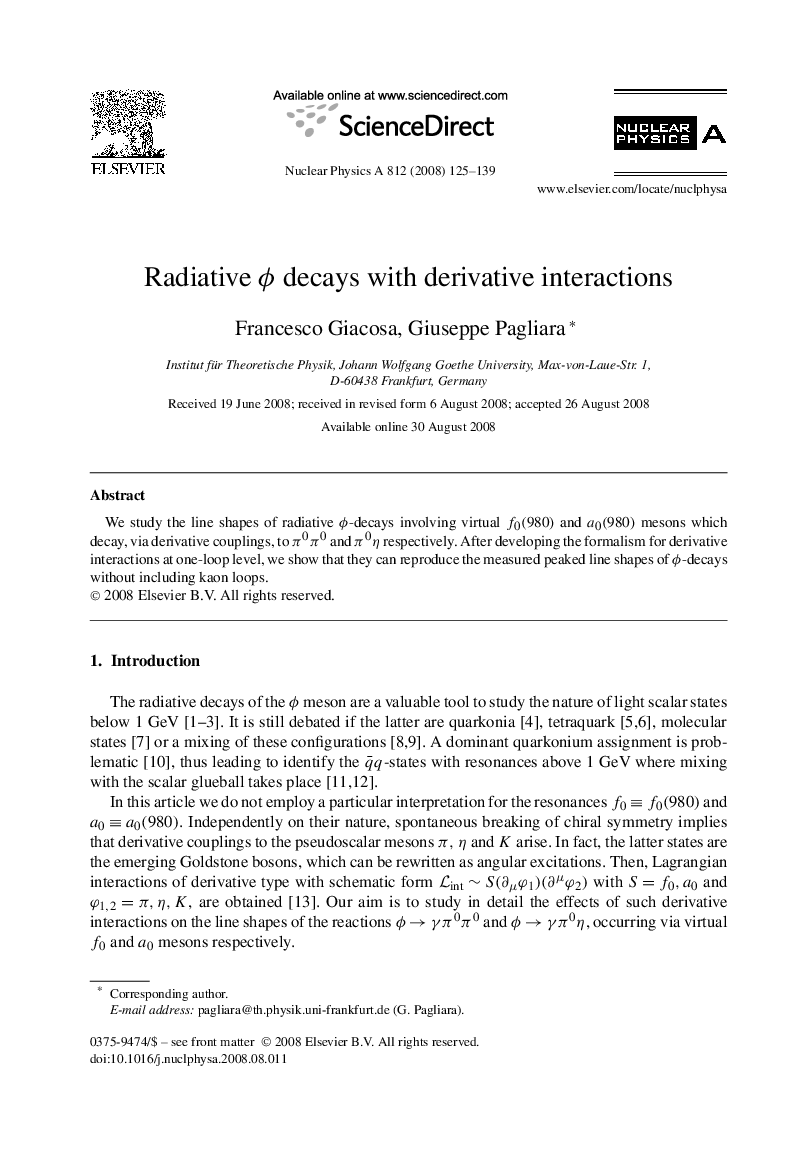 Radiative ϕ decays with derivative interactions