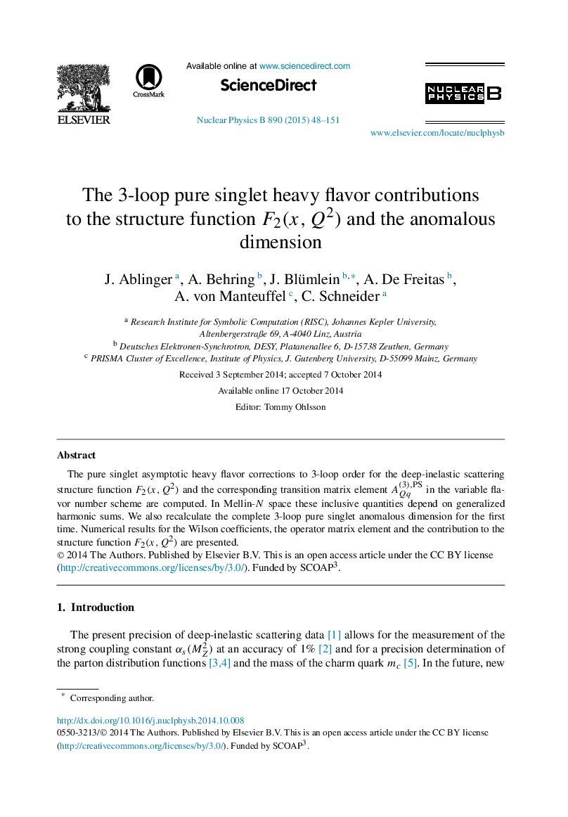 The 3-loop pure singlet heavy flavor contributions to the structure function F2(x,Q2)F2(x,Q2) and the anomalous dimension