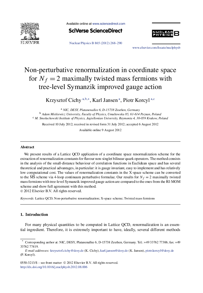 Non-perturbative renormalization in coordinate space for Nf=2Nf=2 maximally twisted mass fermions with tree-level Symanzik improved gauge action