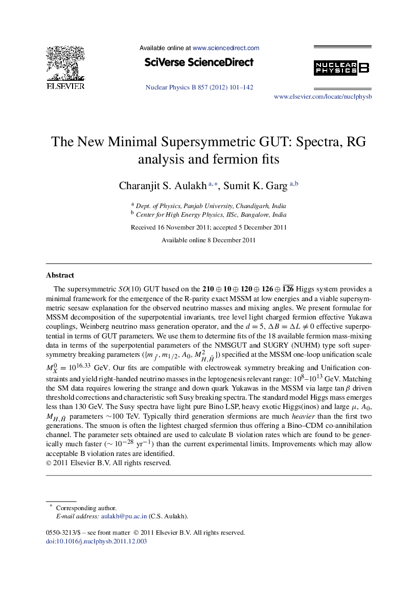 The New Minimal Supersymmetric GUT: Spectra, RG analysis and fermion fits