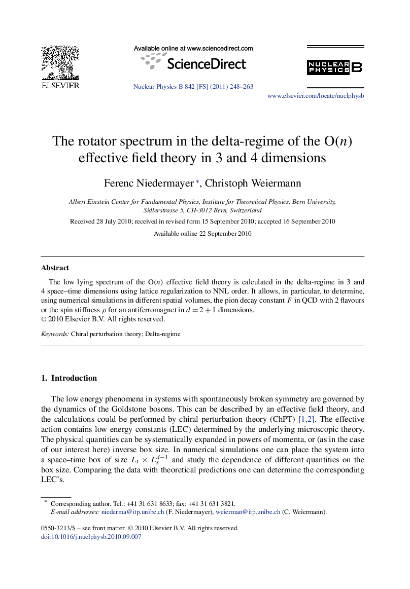 The rotator spectrum in the delta-regime of the O(n) effective field theory in 3 and 4 dimensions