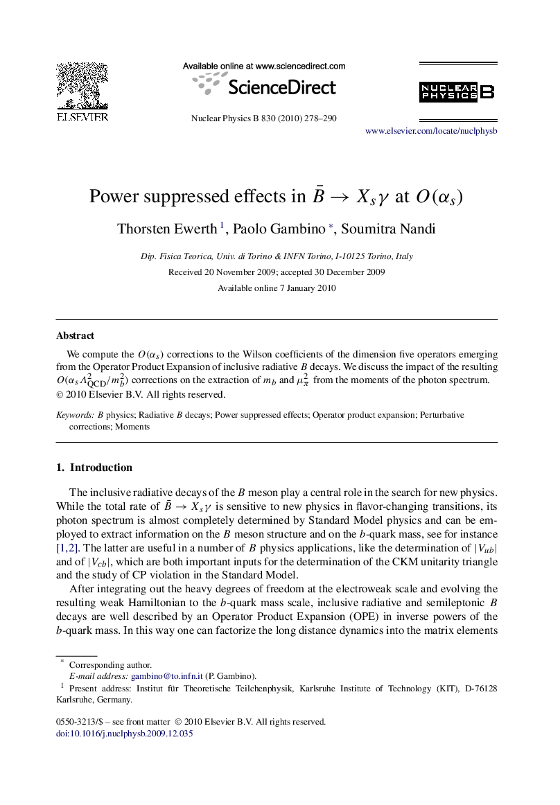 Power suppressed effects in B¯→Xsγ at O(αs)O(αs)