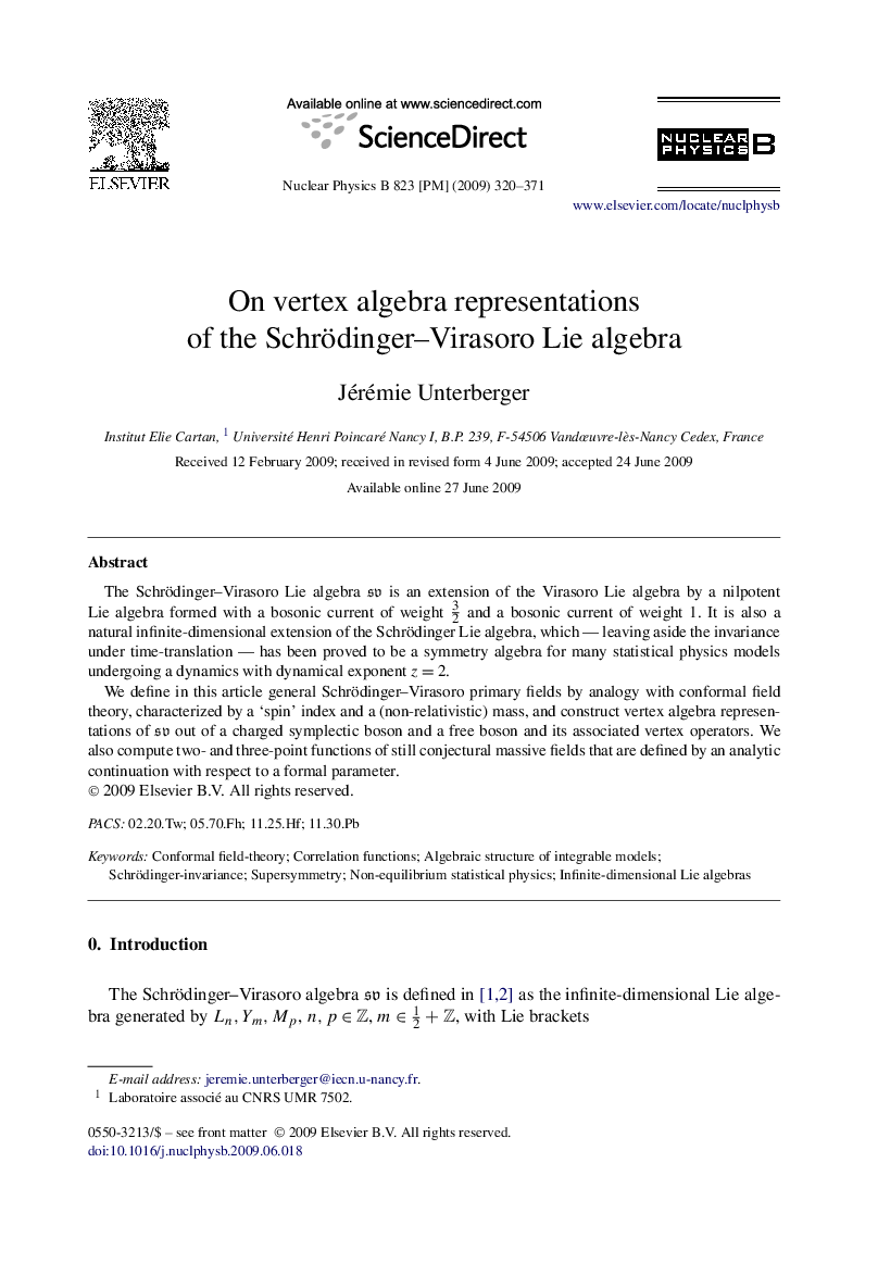 On vertex algebra representations of the Schrödinger-Virasoro Lie algebra