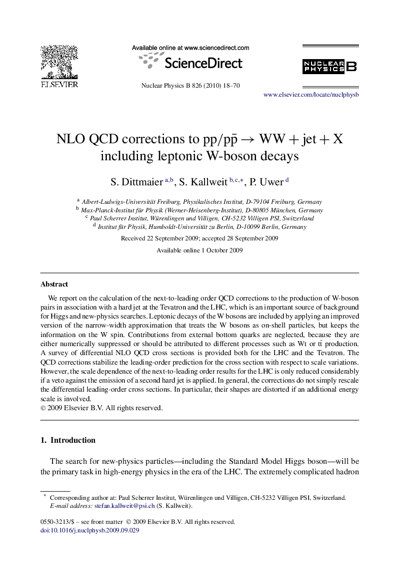 NLO QCD corrections to pp/ppÂ¯âWW+jet+X including leptonic W-boson decays