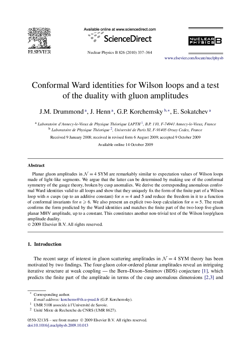 Conformal Ward identities for Wilson loops and a test of the duality with gluon amplitudes
