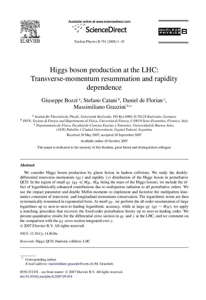Higgs boson production at the LHC: Transverse-momentum resummation and rapidity dependence