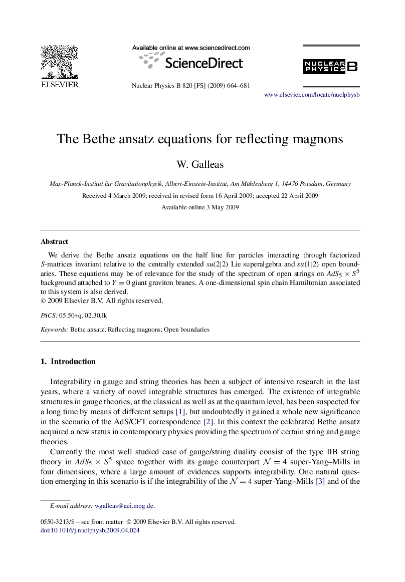 The Bethe ansatz equations for reflecting magnons