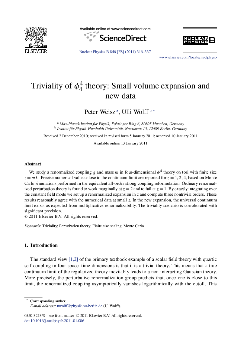 Triviality of ϕ44 theory: Small volume expansion and new data