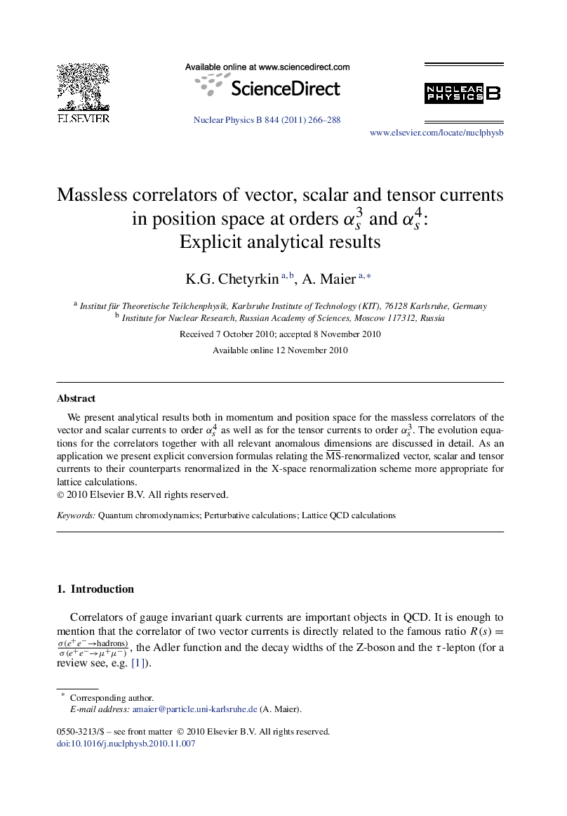 Massless correlators of vector, scalar and tensor currents in position space at orders αs3 and αs4: Explicit analytical results