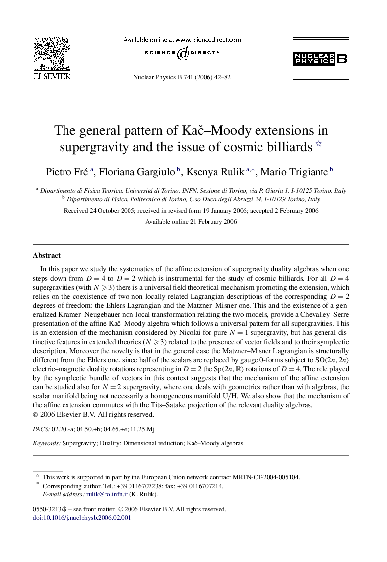 The general pattern of KaÄ-Moody extensions in supergravity and the issue of cosmic billiards
