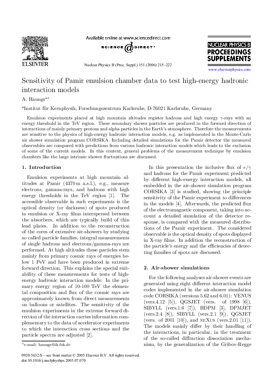 Sensitivity of Pamir emulsion chamber data to test high-energy hadronic interaction models