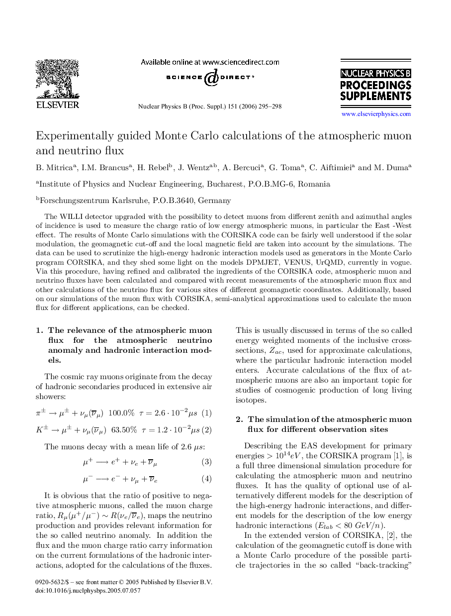 Experimentally guided Monte Carlo calculations of the atmospheric muon and neutrino flux