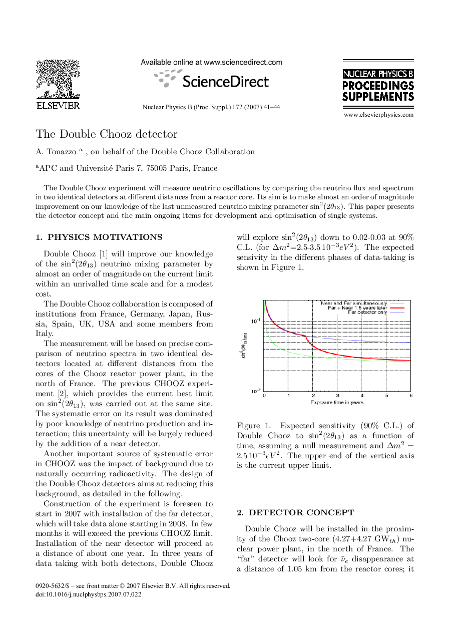 The Double Chooz detector