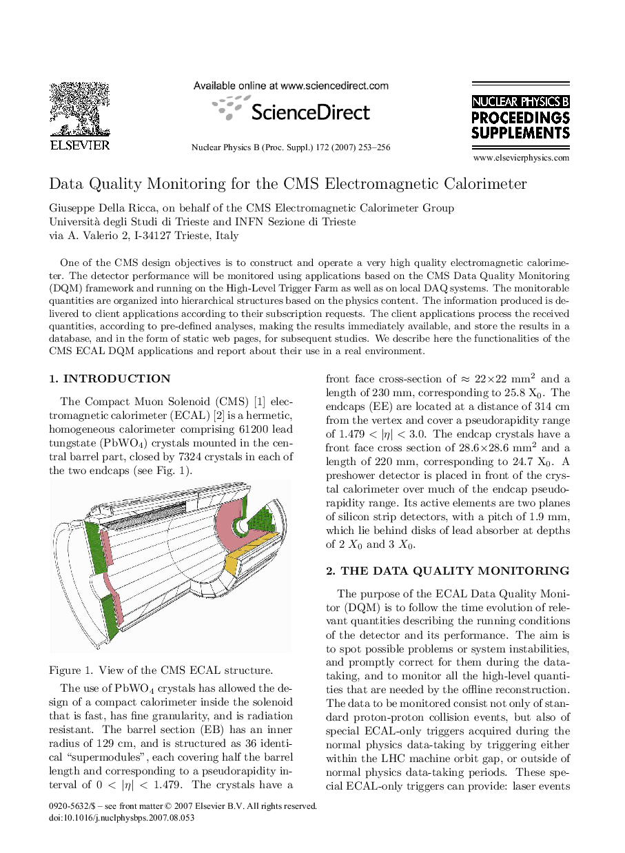 Data Quality Monitoring for the CMS Electromagnetic Calorimeter