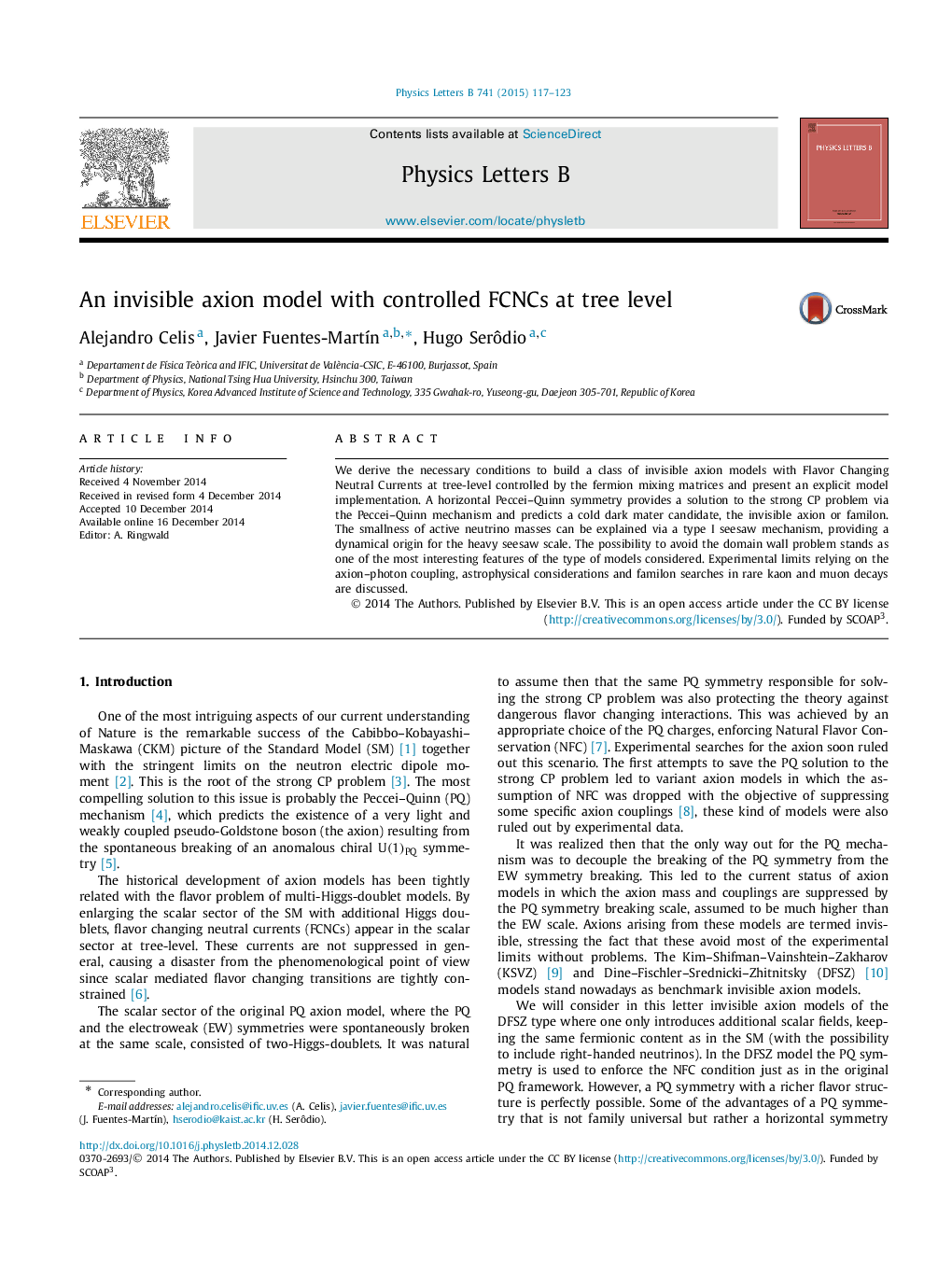 An invisible axion model with controlled FCNCs at tree level