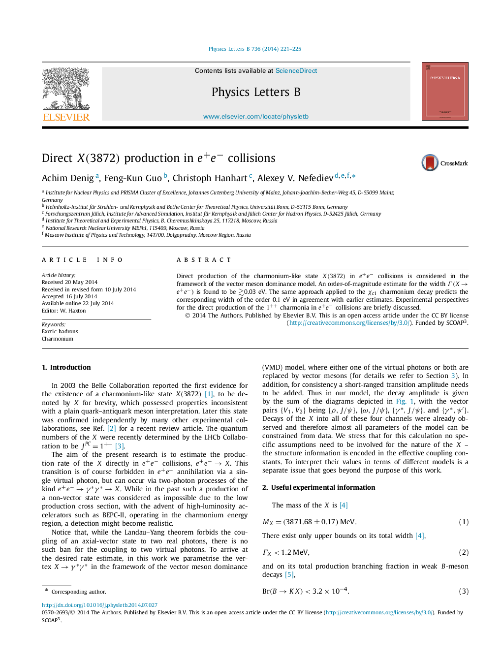 Direct X(3872)X(3872) production in e+e−e+e− collisions