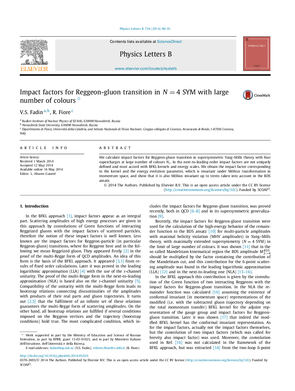 Impact factors for Reggeon-gluon transition in N=4N=4 SYM with large number of colours 