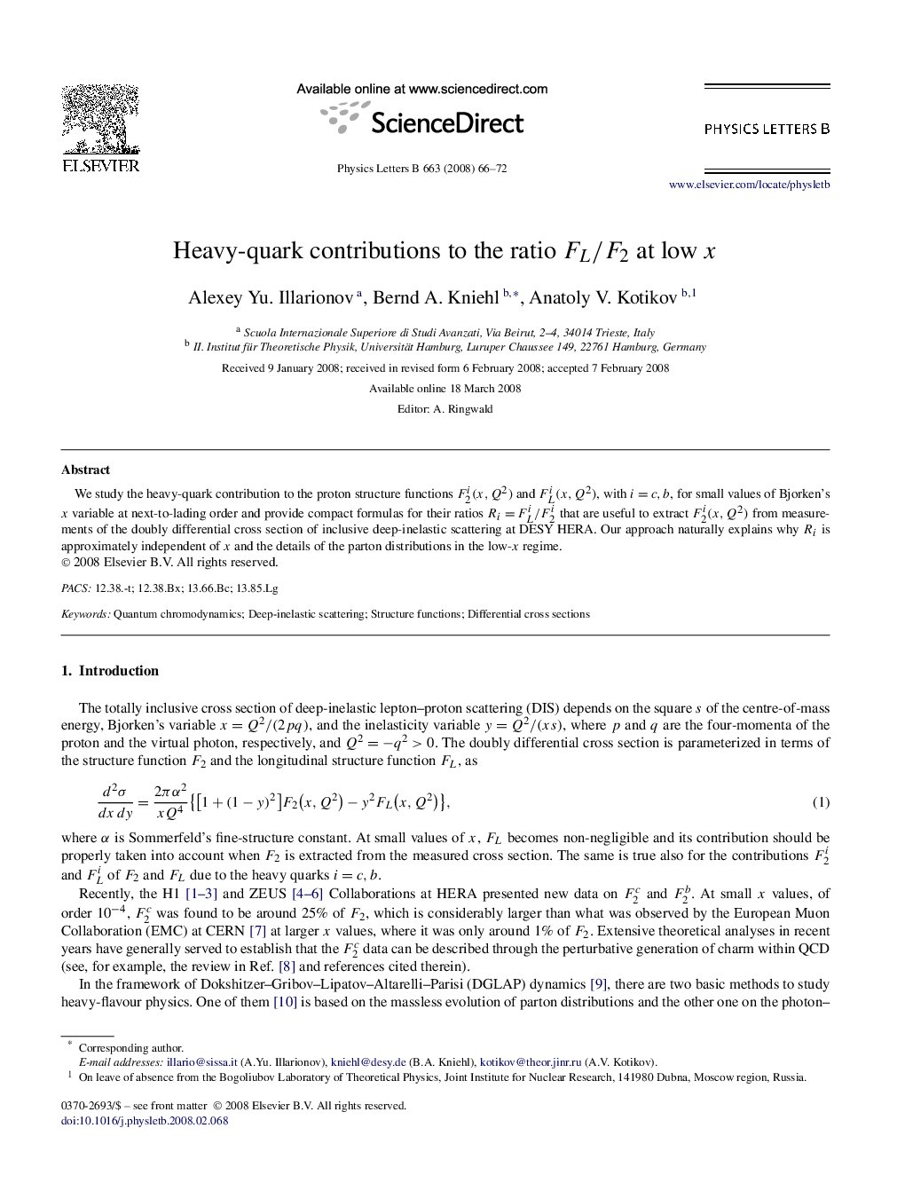 Heavy-quark contributions to the ratio FL/F2 at low x