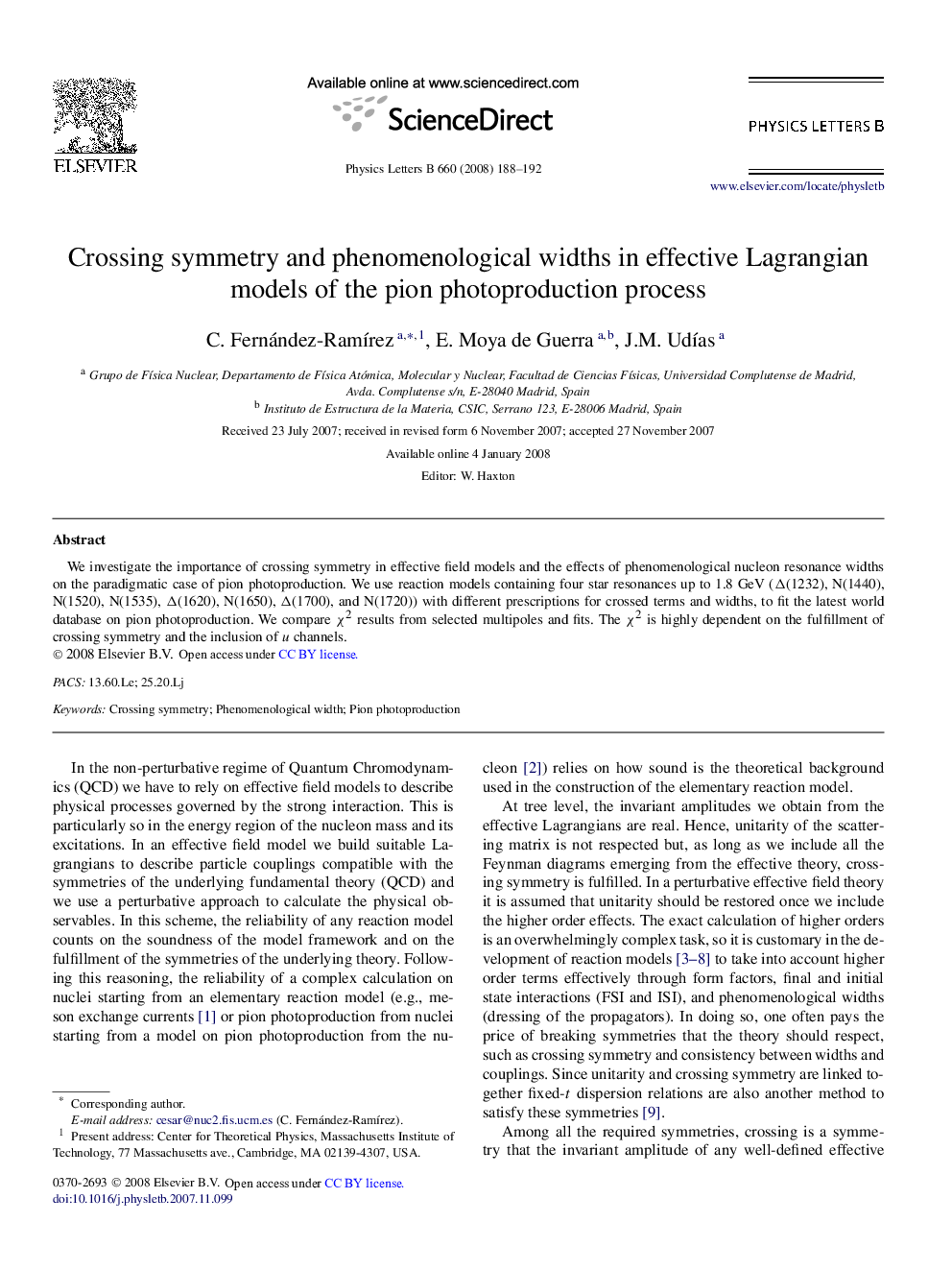 Crossing symmetry and phenomenological widths in effective Lagrangian models of the pion photoproduction process