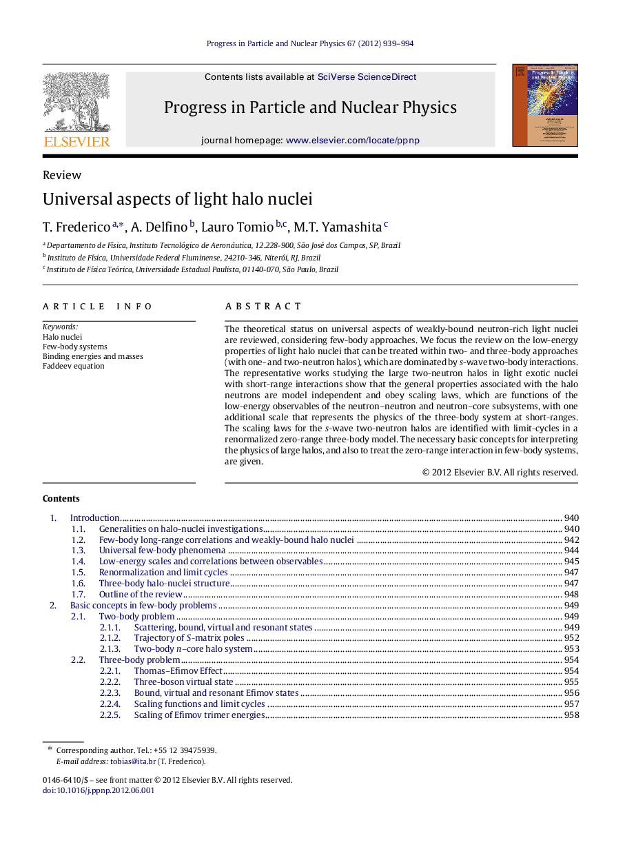 Universal aspects of light halo nuclei