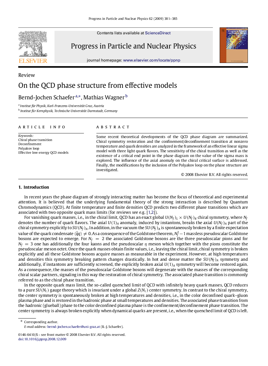 On the QCD phase structure from effective models