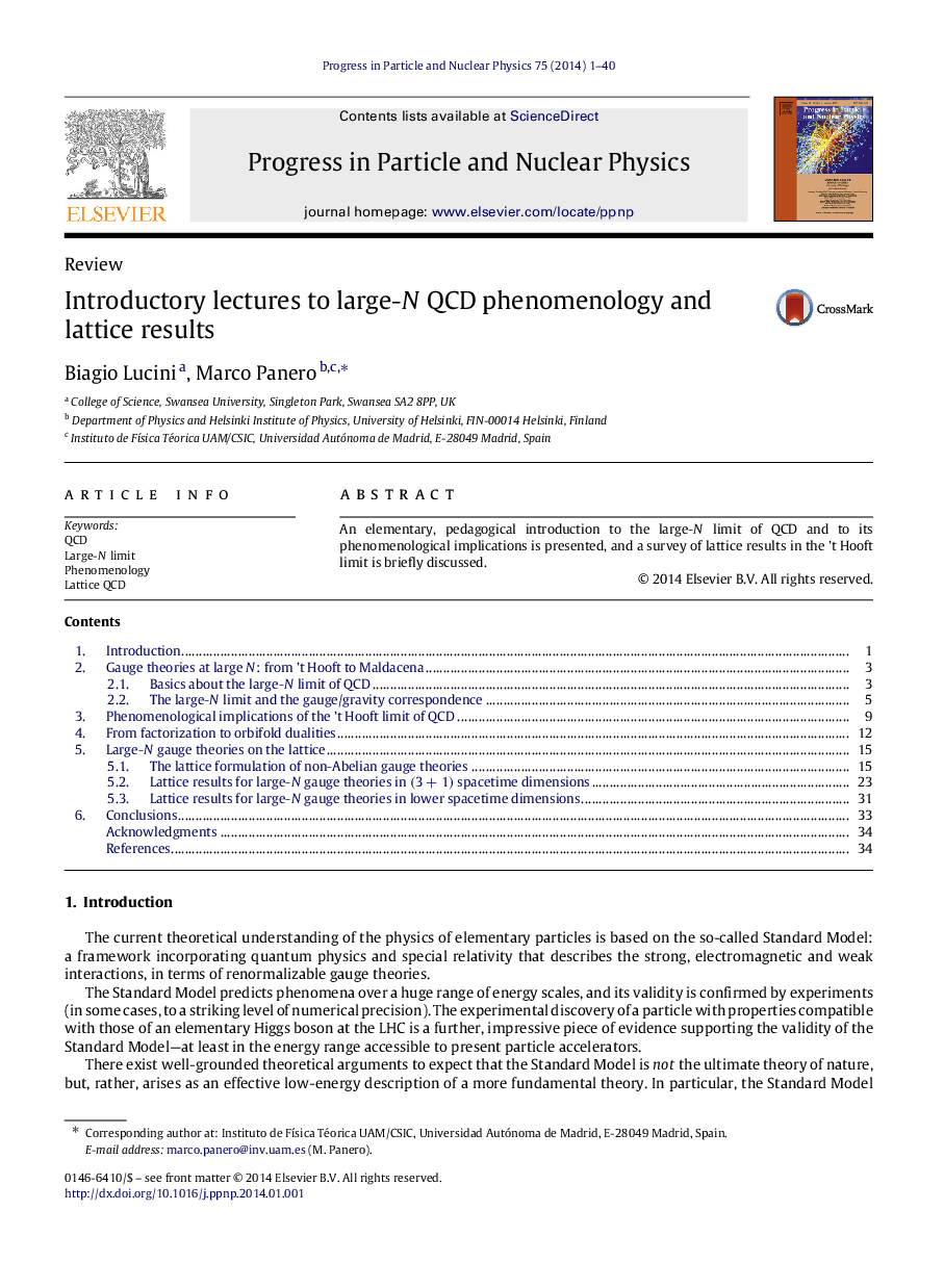 Introductory lectures to large-NN QCD phenomenology and lattice results