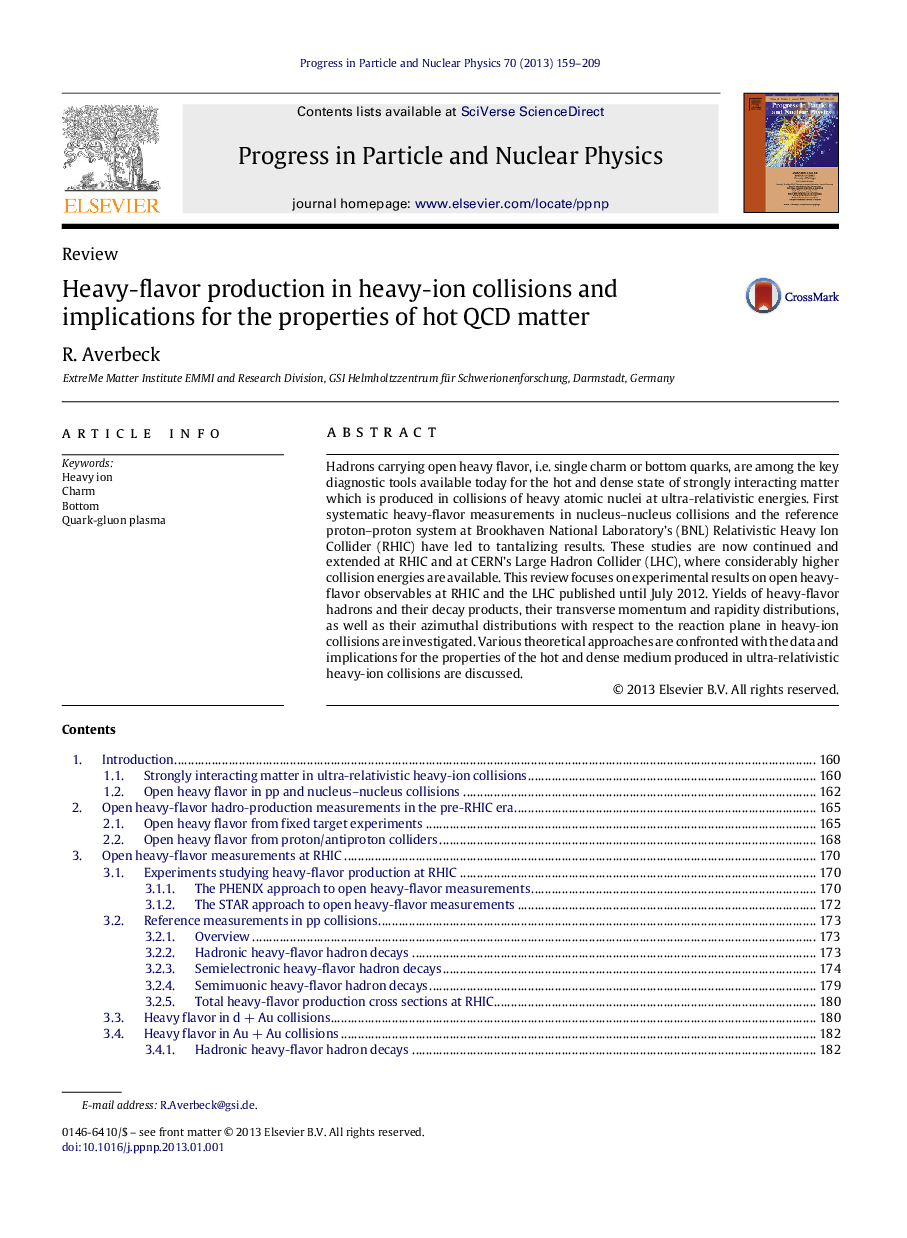 Heavy-flavor production in heavy-ion collisions and implications for the properties of hot QCD matter