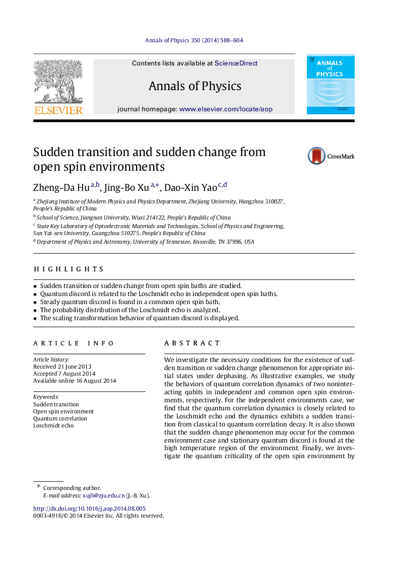 Sudden transition and sudden change from open spin environments