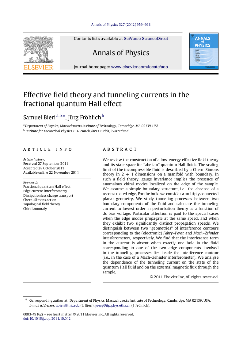 Effective field theory and tunneling currents in the fractional quantum Hall effect