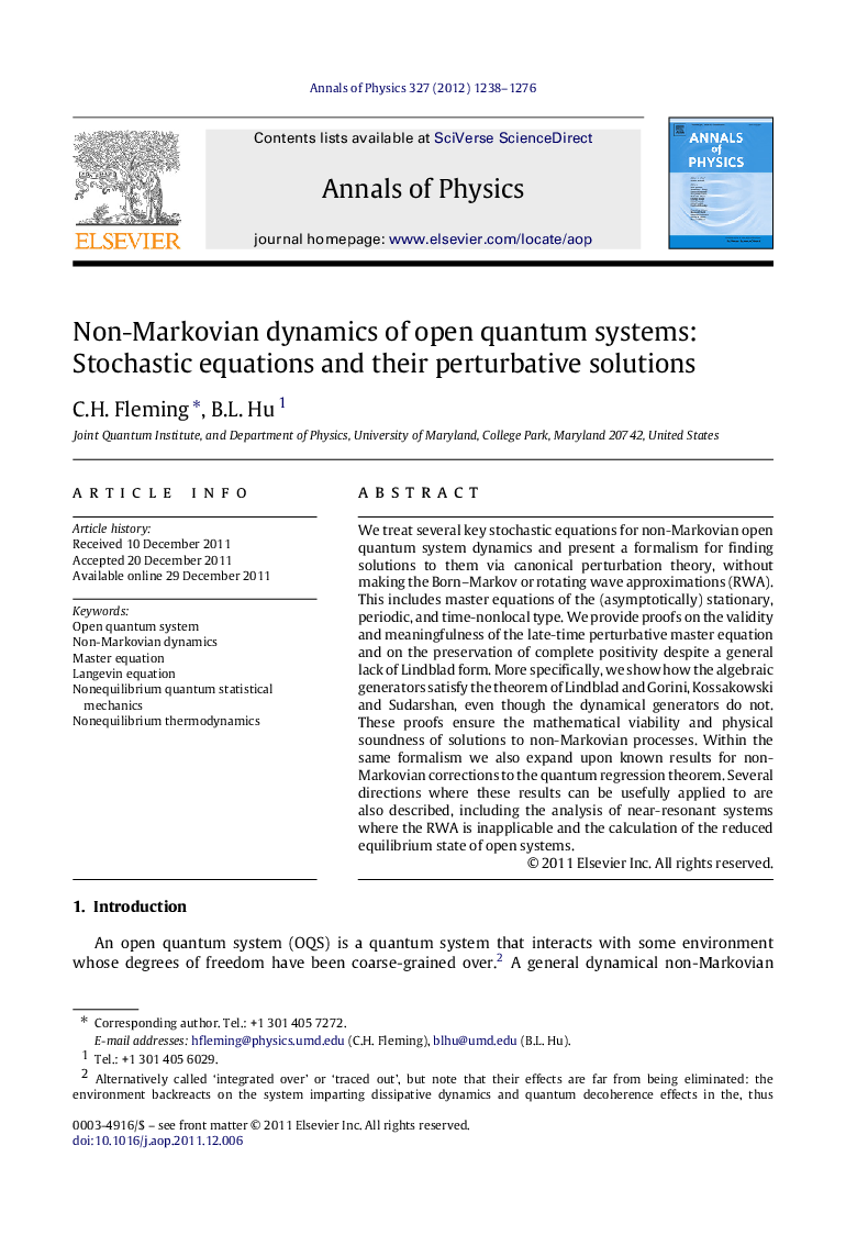 Non-Markovian dynamics of open quantum systems: Stochastic equations and their perturbative solutions