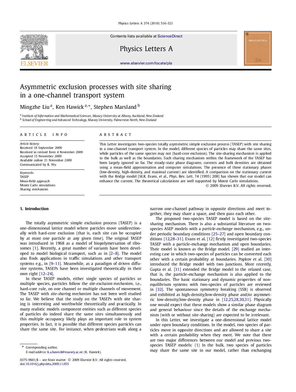 Asymmetric exclusion processes with site sharing in a one-channel transport system