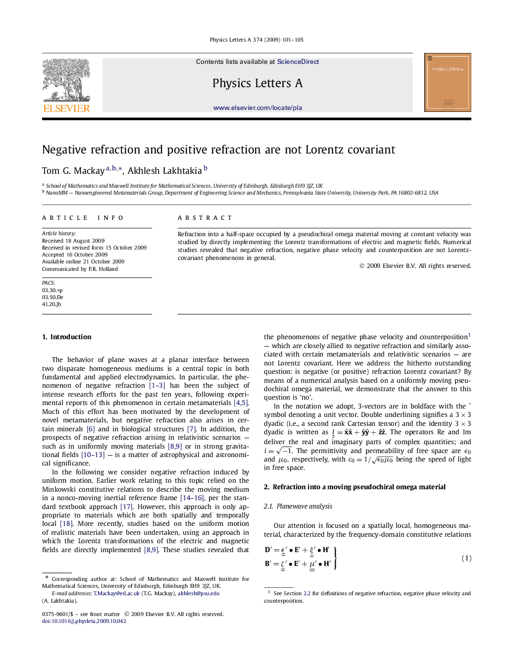 Negative refraction and positive refraction are not Lorentz covariant