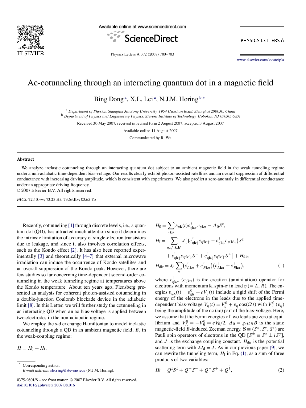 Ac-cotunneling through an interacting quantum dot in a magnetic field