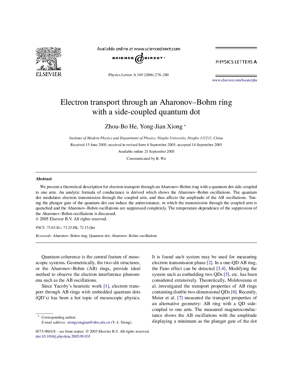 Electron transport through an Aharonov-Bohm ring with a side-coupled quantum dot