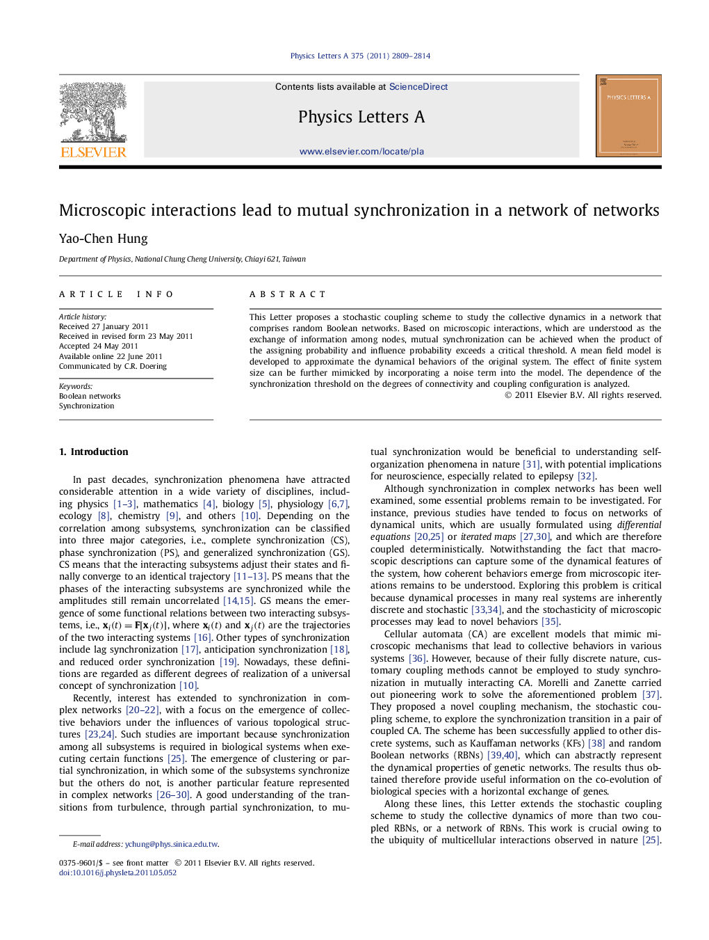 Microscopic interactions lead to mutual synchronization in a network of networks