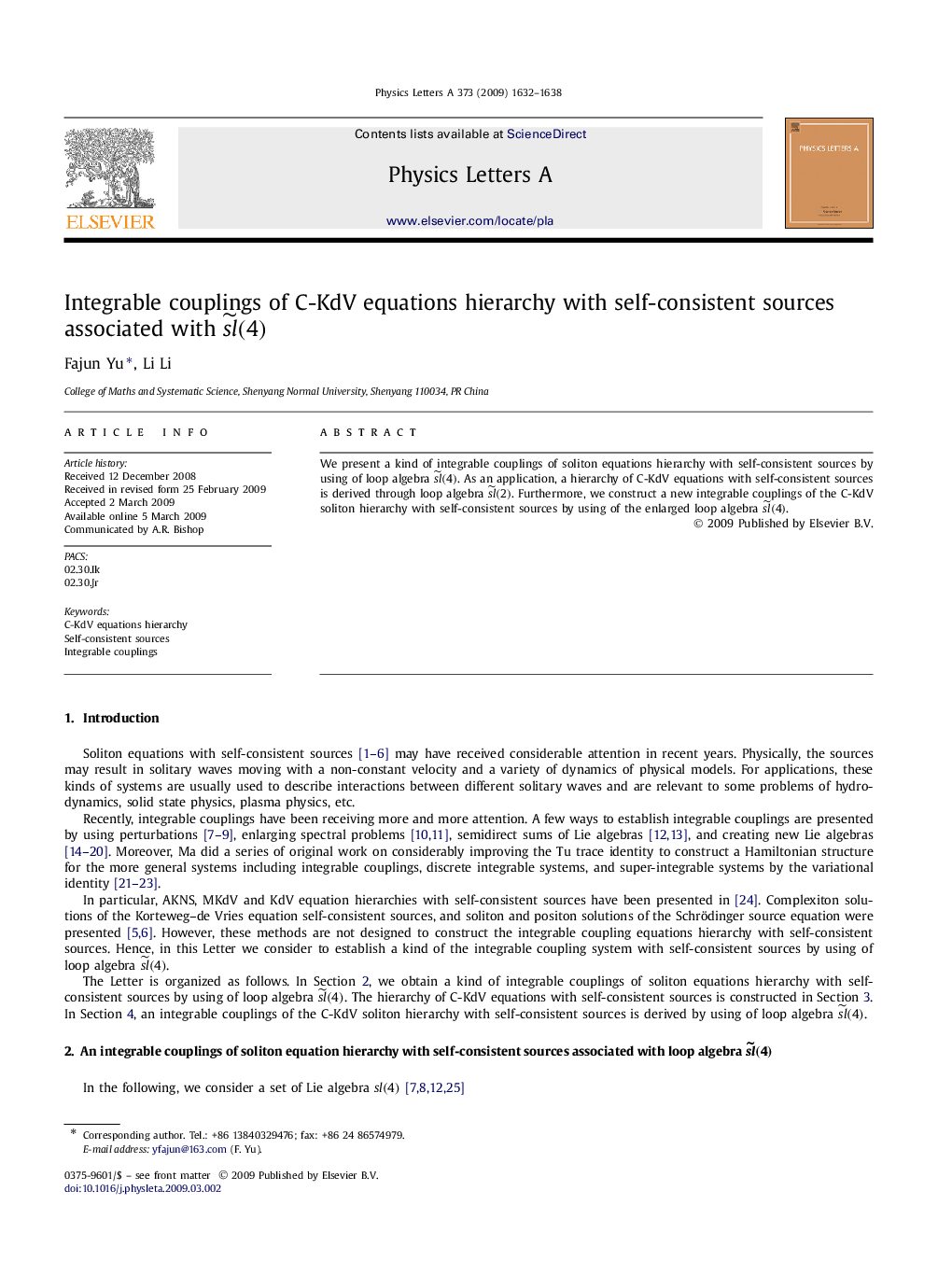 Integrable couplings of C-KdV equations hierarchy with self-consistent sources associated with sl˜(4)