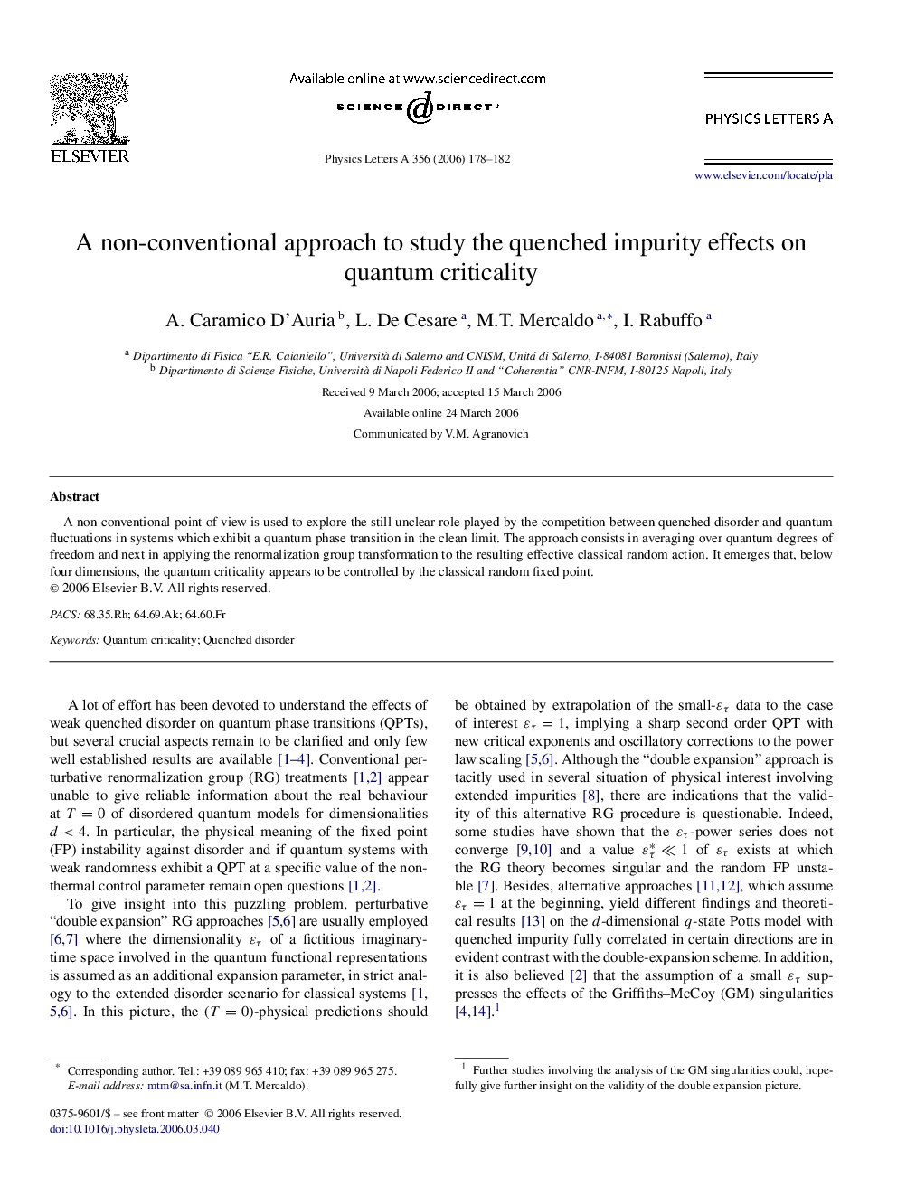 A non-conventional approach to study the quenched impurity effects on quantum criticality