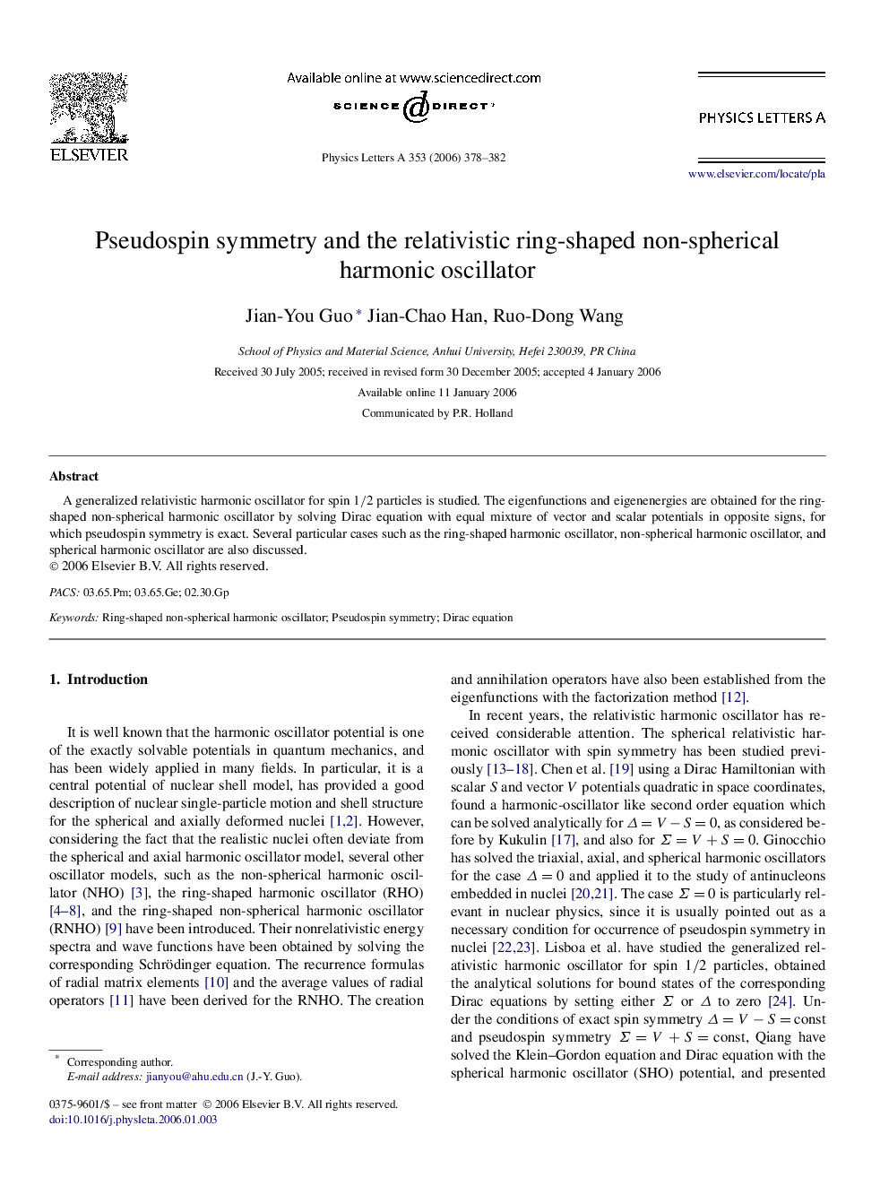 Pseudospin symmetry and the relativistic ring-shaped non-spherical harmonic oscillator