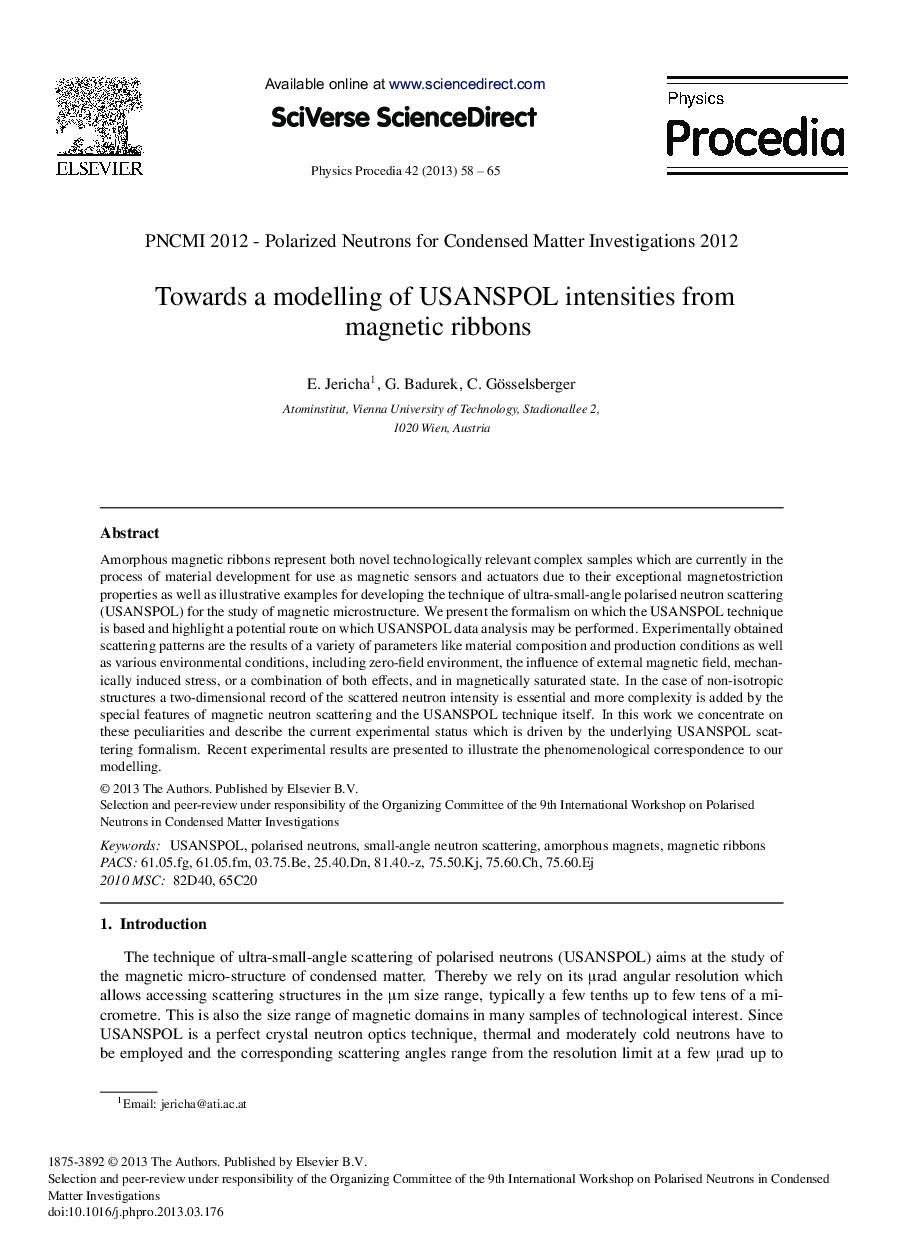 Towards a Modelling of USANSPOL Intensities from Magnetic Ribbons