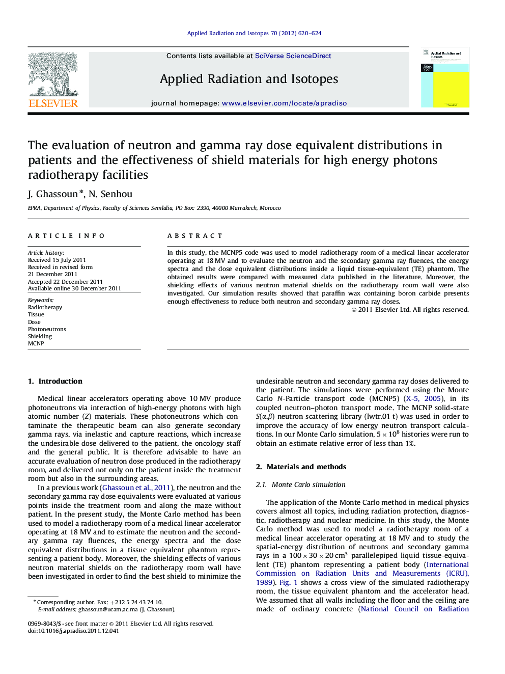 The evaluation of neutron and gamma ray dose equivalent distributions in patients and the effectiveness of shield materials for high energy photons radiotherapy facilities