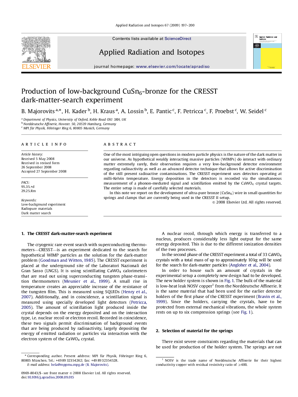 Production of low-background CuSn6CuSn6-bronze for the CRESST dark-matter-search experiment