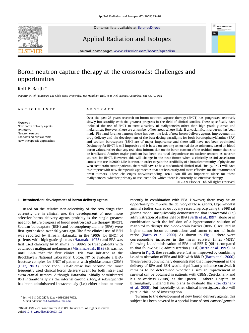 Boron neutron capture therapy at the crossroads: Challenges and opportunities