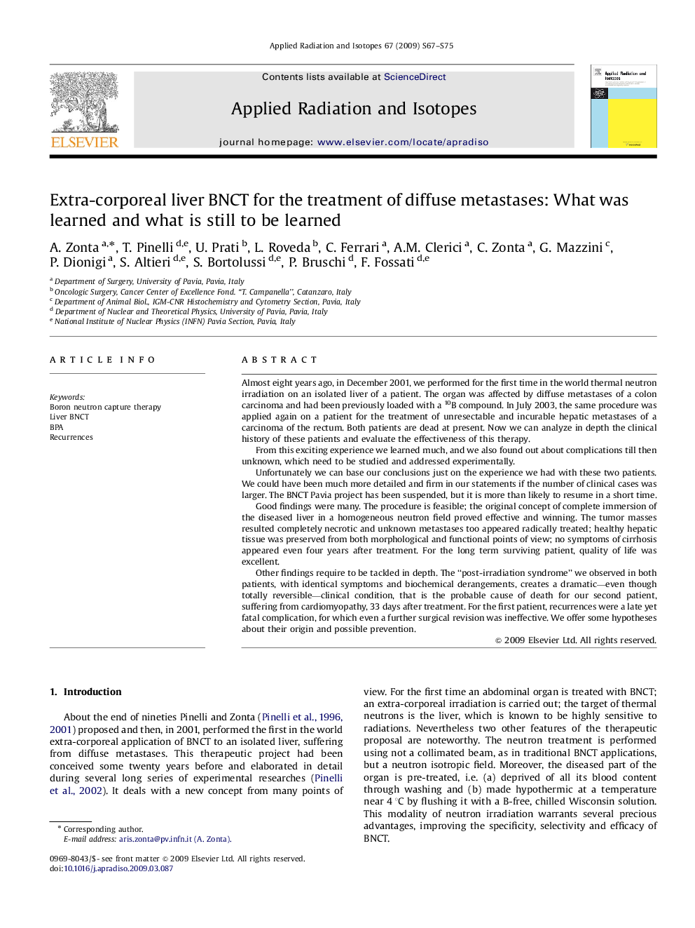 Extra-corporeal liver BNCT for the treatment of diffuse metastases: What was learned and what is still to be learned