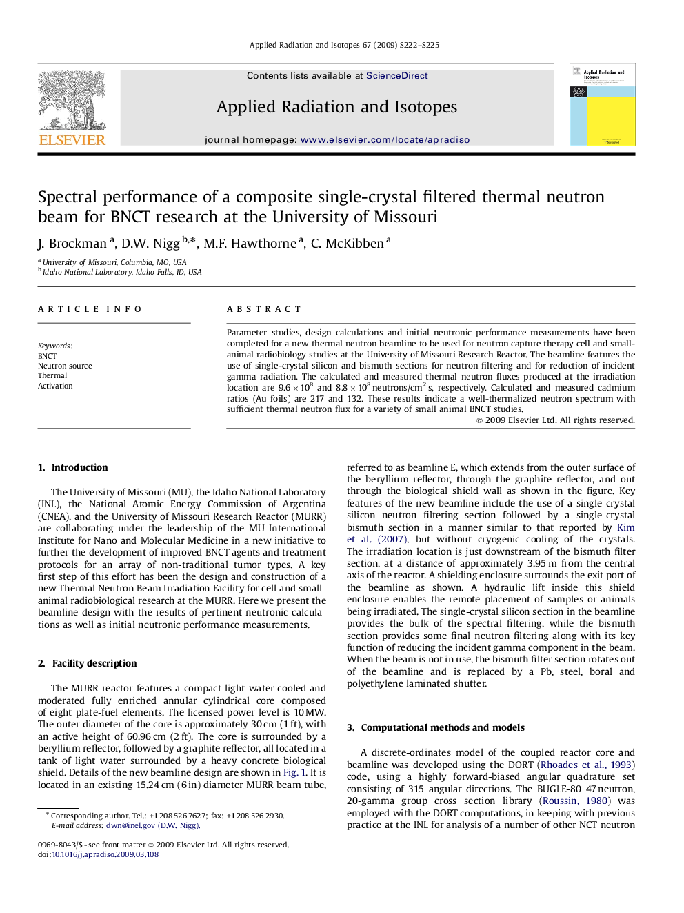 Spectral performance of a composite single-crystal filtered thermal neutron beam for BNCT research at the University of Missouri