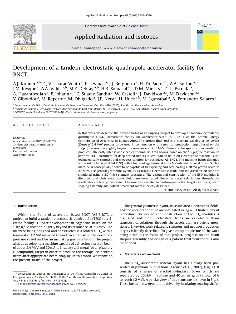 Development of a tandem-electrostatic-quadrupole accelerator facility for BNCT