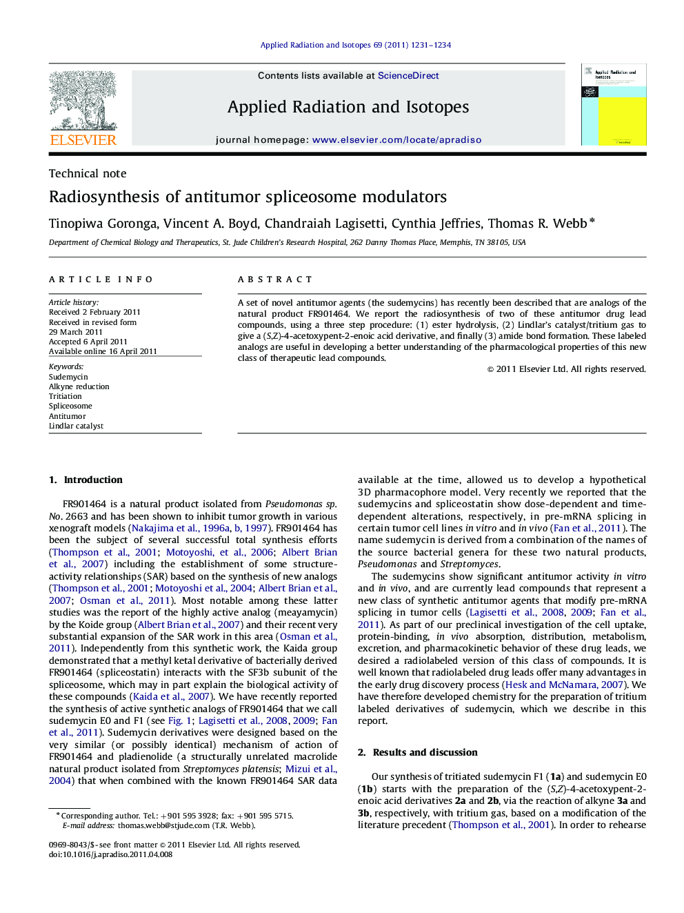 Radiosynthesis of antitumor spliceosome modulators