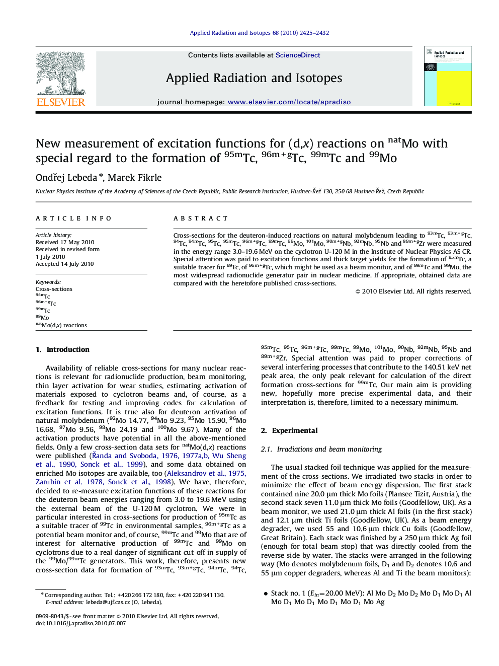 New measurement of excitation functions for (d,x) reactions on natMo with special regard to the formation of 95mTc, 96m+gTc, 99mTc and 99Mo