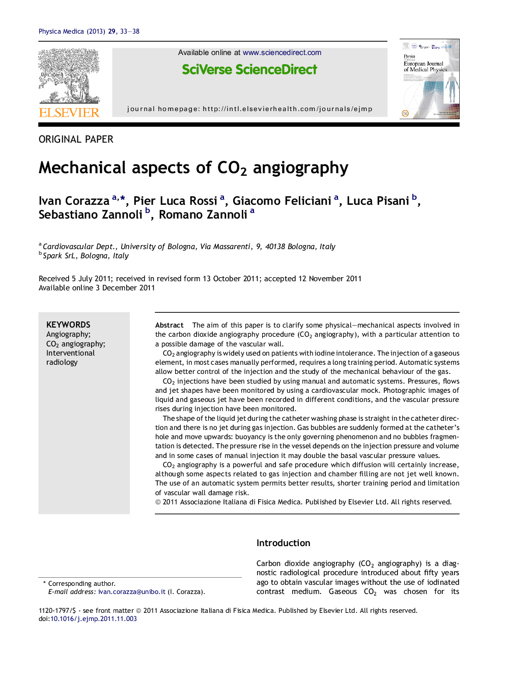 Mechanical aspects of CO2 angiography